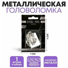 Головоломка «Умные гвозди» № 19 Нет бренда