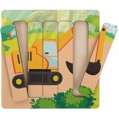 Пазлы Транспорт Экскаватор Mapacha 962198