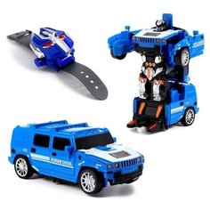 Робот радиоуправляемый "Внедорожник", трансформируется, световые и звуковые эффекты, микс ЛАС ИГРАС