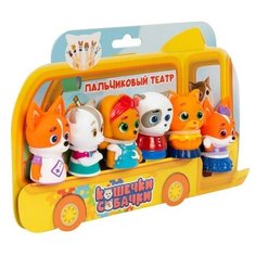 Пальчиковый театр Кошечки-Собачки, 6 фигурок Росмэн