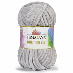Пряжа Himalaya DOLPHIN BIG 100% Полиэстер, 200гр/80м, (76735 кремовый) 1 упаковка (3 мотка)