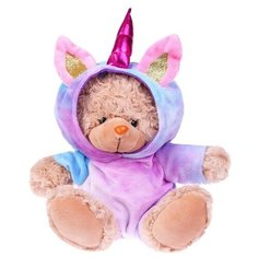 Мягкая игрушка "Мишка в костюме единорожки", 20 см 9265027 Milo Toys