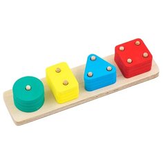 Сортер 16 деталей, 210*55*40 мм Наша Игрушка