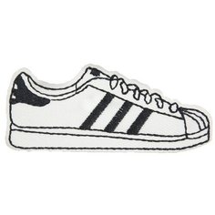Нашивка / Заплатка / Шеврон / Текстильный патч Sneakers Кроссовок Кеды