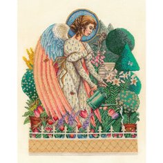 Набор для вышивания нитками Ангел весны Золотые Ручки