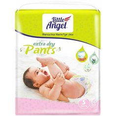 Подгузники-трусики Little Angel Extra Dry 2 S 2-4кг 32-42см 60шт 1шт