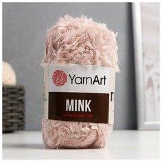 Пряжа "Mink" 100% полиамид 75м/50гр (331 бежевый) Yarn Art