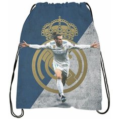Мешок для обуви футбольный клуб Реал Мадрид - Real Madrid № 40 Bugrikshop