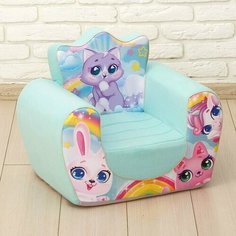 Мягкая игрушка-кресло Котята Нет бренда