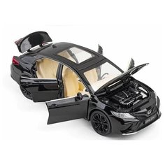 Машинка металлическая инерционная "Toyota Camry" 21 см 1:24 (черный) XLG