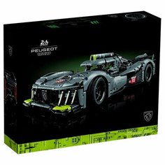 Конструктор Technic Техник Гибридный гиперкар Peugeot 9x8 Планета конструкторов