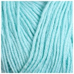 Пряжа Baby Wool 40% шерсть, 40% акрил, 20% бамбук 175м/50гр (19 водяная зелень) Нет бренда