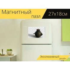 Магнитный пазл "Варбот, бот, minibot" на холодильник 27 x 18 см. Lots Prints