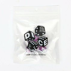 Набор кубиков для D&D (Dungeons and Dragons, ДнД) "Время игры. Аметист", серия: D&D, 7 шт (комплект из 4 шт)