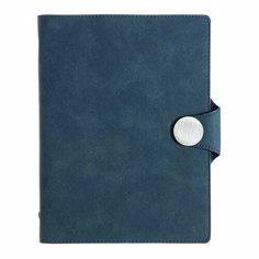 Органайзер на кольцах, формат А5, 92 листа, линия, хлястик, обложка софтшелл Miki Market