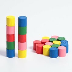 Счётный материал «Цилиндры» 25 шт. Noname