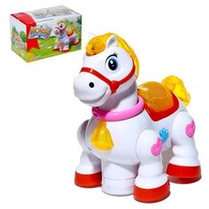 Игрушка музыкальная «Лошадка», световые и звуковые эффекты, цвета микс Noname