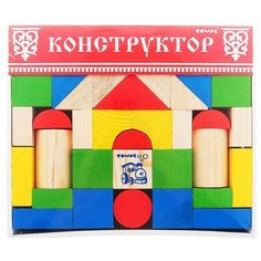 Конструктор «Цветной» 43 элемента Томик