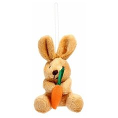 Мягкая игрушка "Кролик", на подвеске, цвета микс Нет бренда