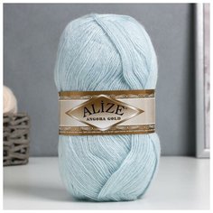 Пряжа "Angora Gold" 20% шерсть, 80% акрил 550м/100гр (514), 1шт Alize