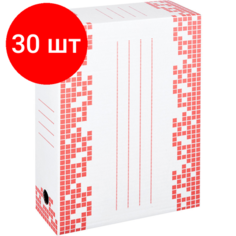 Комплект 30 штук, Короб архивный 100 мм, Attache Selection
