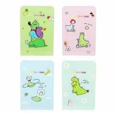 Calligrata Подставки для книг 2 штуки микс Дино