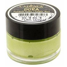 Воск Cadence Dora Water Based Finger Wax. Apple Green-6161