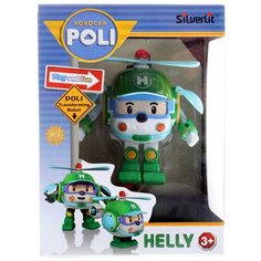 Robocar Poli Машинка-трансформер Хэли 7.5 см 83169 Silverlit
