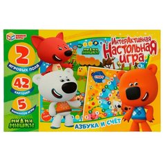 Настольная интерактивная игра «Азбука и счёт», Мимимишки Умные игры