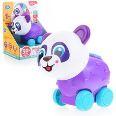 Музыкальная игрушка-каталка панда Коте ТВ 30 песен, звуков, фраз, свет. кор. бат, HT550-R Умка