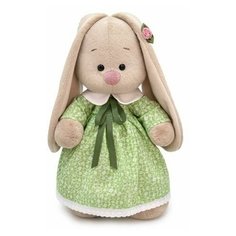 Мягкая игрушка Зайка Ми 32 см в хлопковом платье / Буди Баса