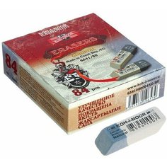 Ластик Koh-I-Noor каучук Sanpearl 6541/84-80, бело-синий(84 шт.)