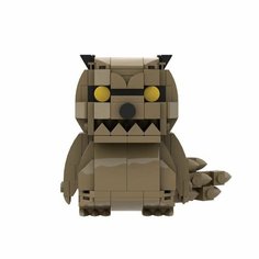 Шукаку, Фигурка Наруто, аниме, конструктор интерьерный, 3d, из мини блоков, 178 деталей Нет бренда