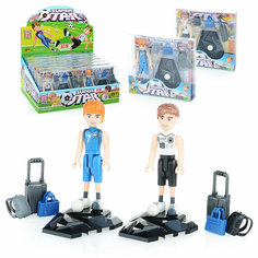 Кукла футболист с аксессуарами (в ассортименте) в коробке КНР