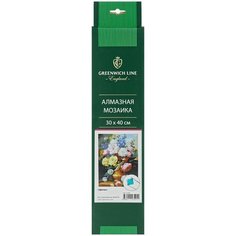 Алмазная мозаика Greenwich Line "Цветы", 30*40см, холст, европодвес, 334767