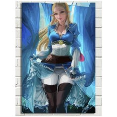 Картина по номерам Игра Легенда Зельды - 6229 В 60x40