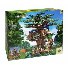 Конструктор 33111 " Дом на дереве", 1027 деталей /TreeHouse Пластмастер