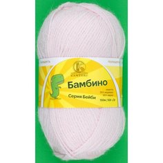 Пряжа Камтекс Бамбино розовый песок (293), 65%акрил/35%шерсть мериноса, 150м, 50г, 3шт