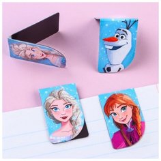 Открытка с магнитными закладками "Самой красивой!", Холодное сердце, 4 шт. Disney