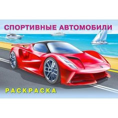 Раскраска «Спортивные автомобили» Flamingo