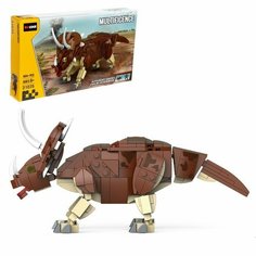 Конструктор Дино «Трицератопс», 404 детали Jisi Bricks (Decool)