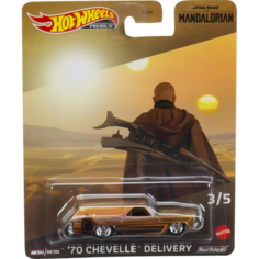 Машинка Hot Wheels Звездные войны Мандалорец No3 70 Chevelle Delivery HKD04