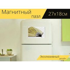 Магнитный пазл "Предметы, азия, китай" на холодильник 27 x 18 см. Lots Prints