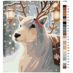 Картина по номерам,"Живопись по номерам",80 x 100, LI-359,