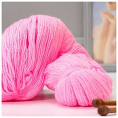 Пряжа "Карачаевская" 100% акрил 820-850м/250-280гр (21 Фламинго), 1шт