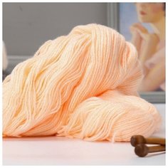 Пряжа "Карачаевская" 100% акрил 820-850м/250-280гр (23 Персик), 1шт