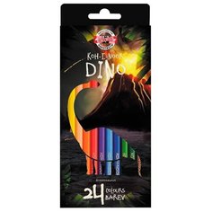 Карандаши цветные KOH-I-NOOR DINO 24 цв/наб 3594024007KSRU