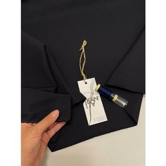 Ткань Курточно-тренчевый однотонный хлопок с эластаном, с пропиткой, 1 м. Noname