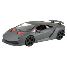 Легковой автомобиль Motormax Lamborghini Sesto Elemento (79314) 1:24, 18 см, серый