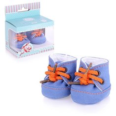 Одежда для кукол Кроссовки (голубые) Колибри